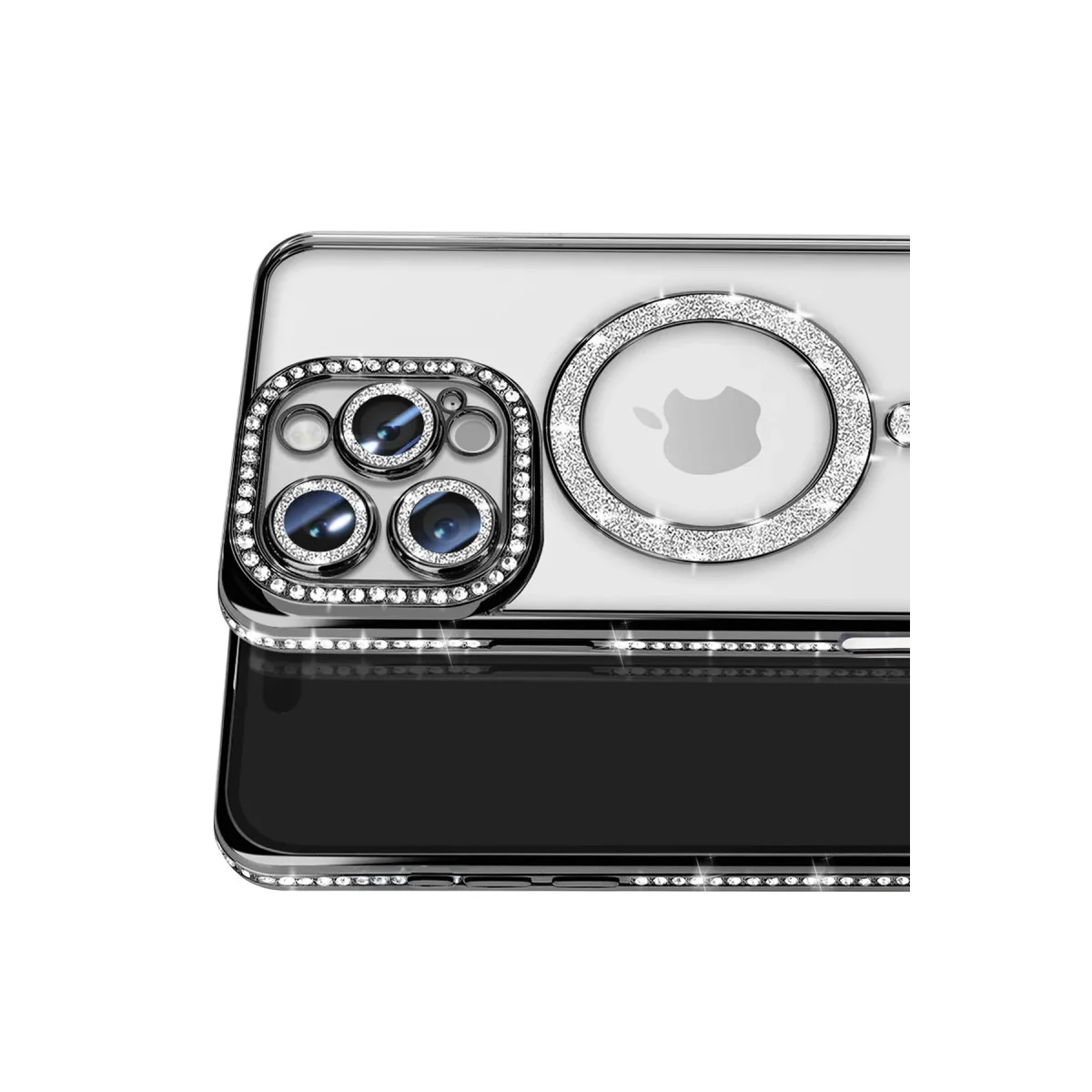 Northcity iPhone 16 Pro Max Joke Simli Magneticsafe Kılıf - Siyah ve Şık Tasarım