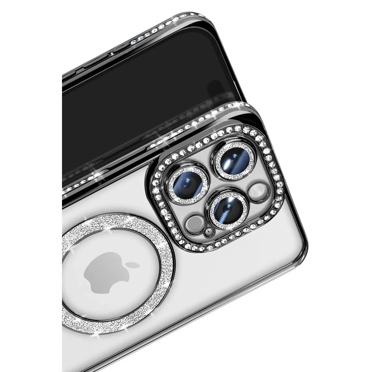 Northcity iPhone 16 Pro Max Joke Simli Magneticsafe Kılıf - Siyah ve Şık Tasarım