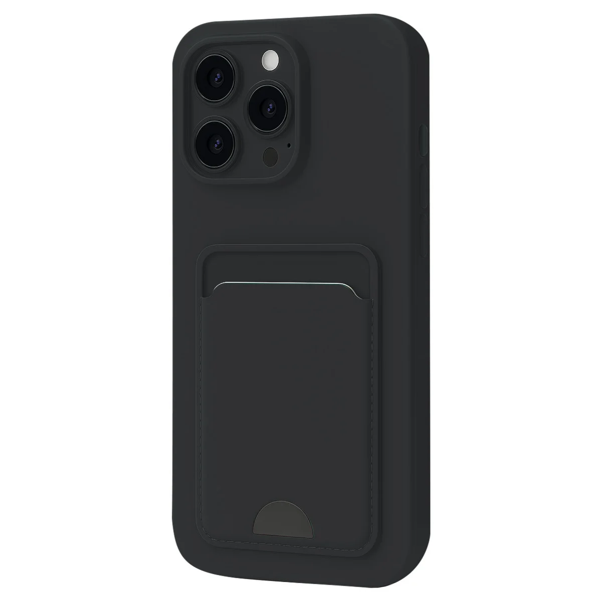 Northcity iPhone 16 Plus Kelvin Kartvizitli Silikon Kılıf - Siyah, Premium Koruma ve Fonksiyonel Tasarım