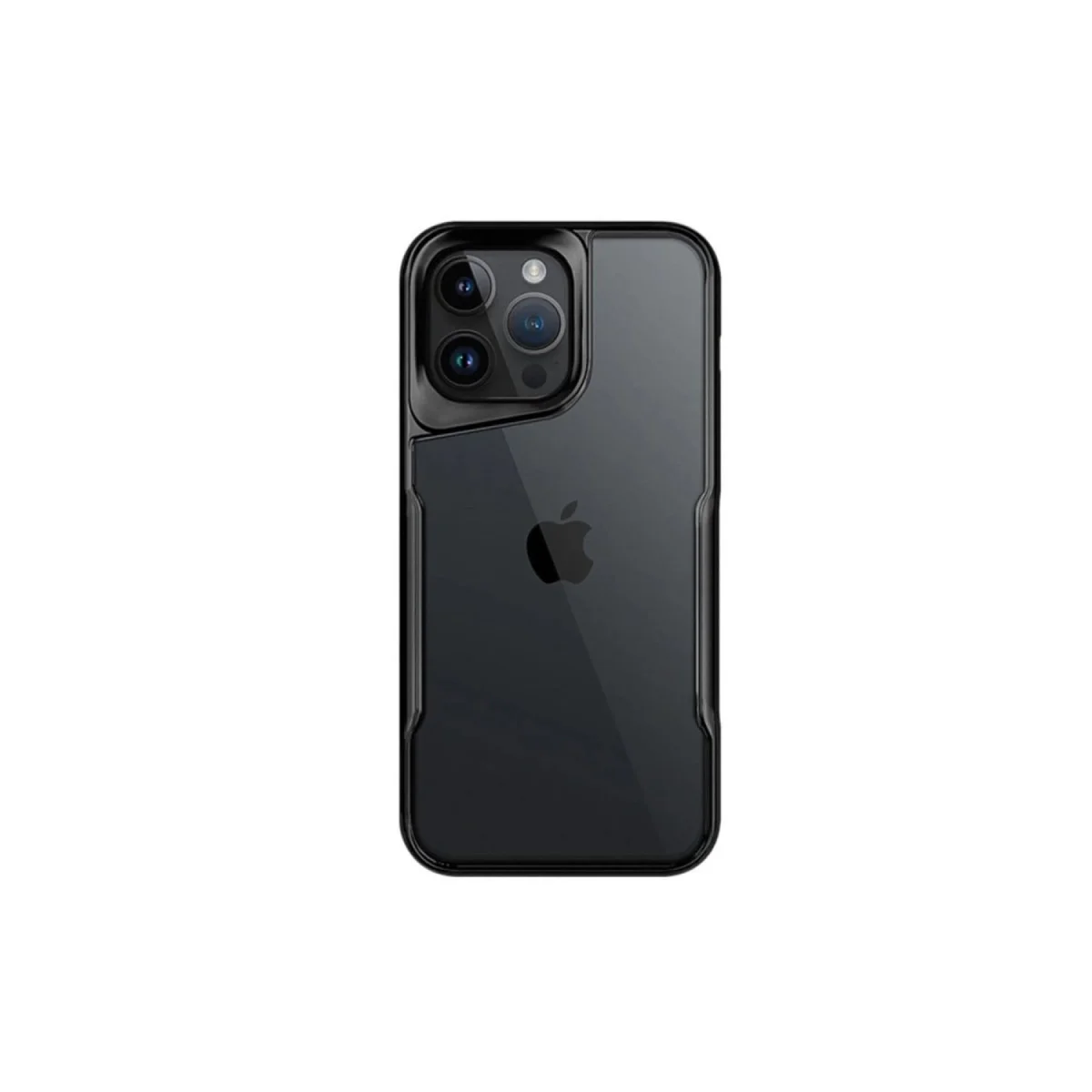 Northcity iPhone 16 Pro Boyi Silikon Kapak - Siyah Minimalist Kılıf