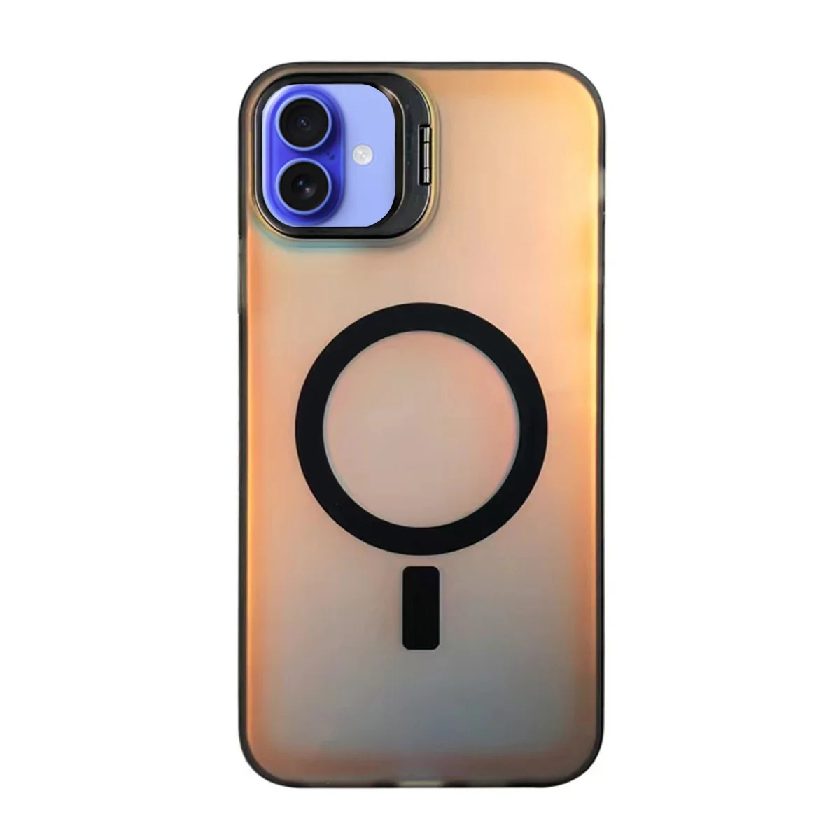 Northcity iPhone 16 Plus Kılıf - Primera Magsafe Standlı Siyah Kapak