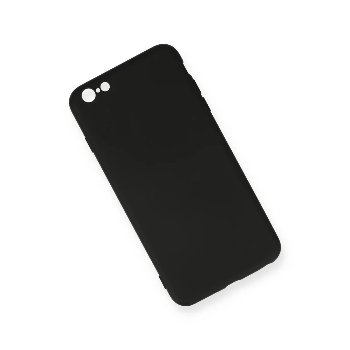 Northcity iPhone 6 Plus Kılıf - Nano İçi Kadife Silikon - Siyah