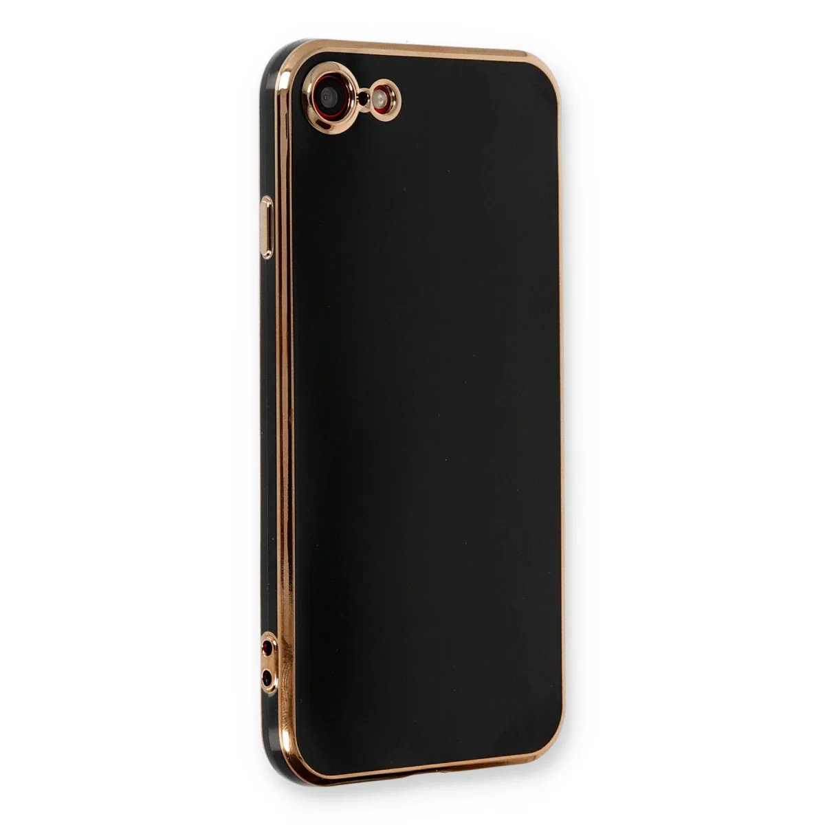 Northcity iPhone 7 Volet Silikon Kılıf - Siyah, Premium Koruma & Şık Tasarım, 7 Renk Seçeneği