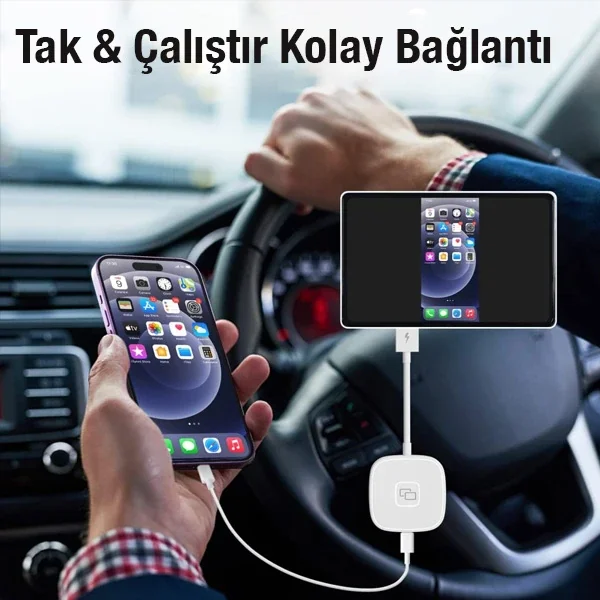 Northcity iPhone CarPlay Aynası – YouTube Netflix TikTok Ekran Ya