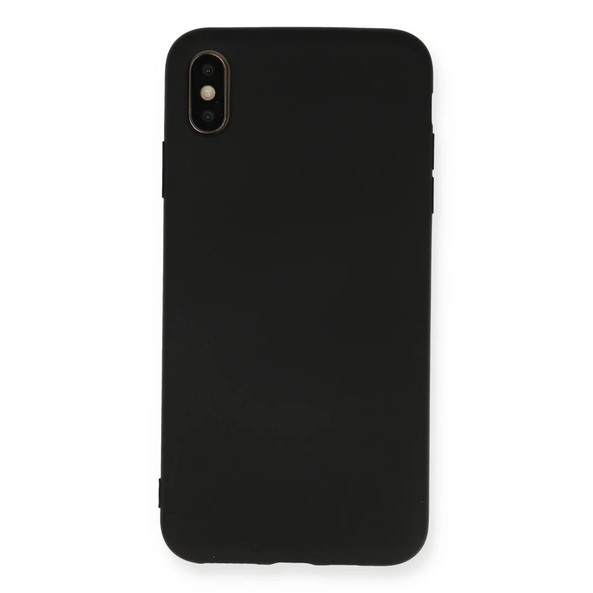 Northcity iPhone XS Max Kadife Nano Kılıf Siyah - Yerli Üretim Premium Koruma