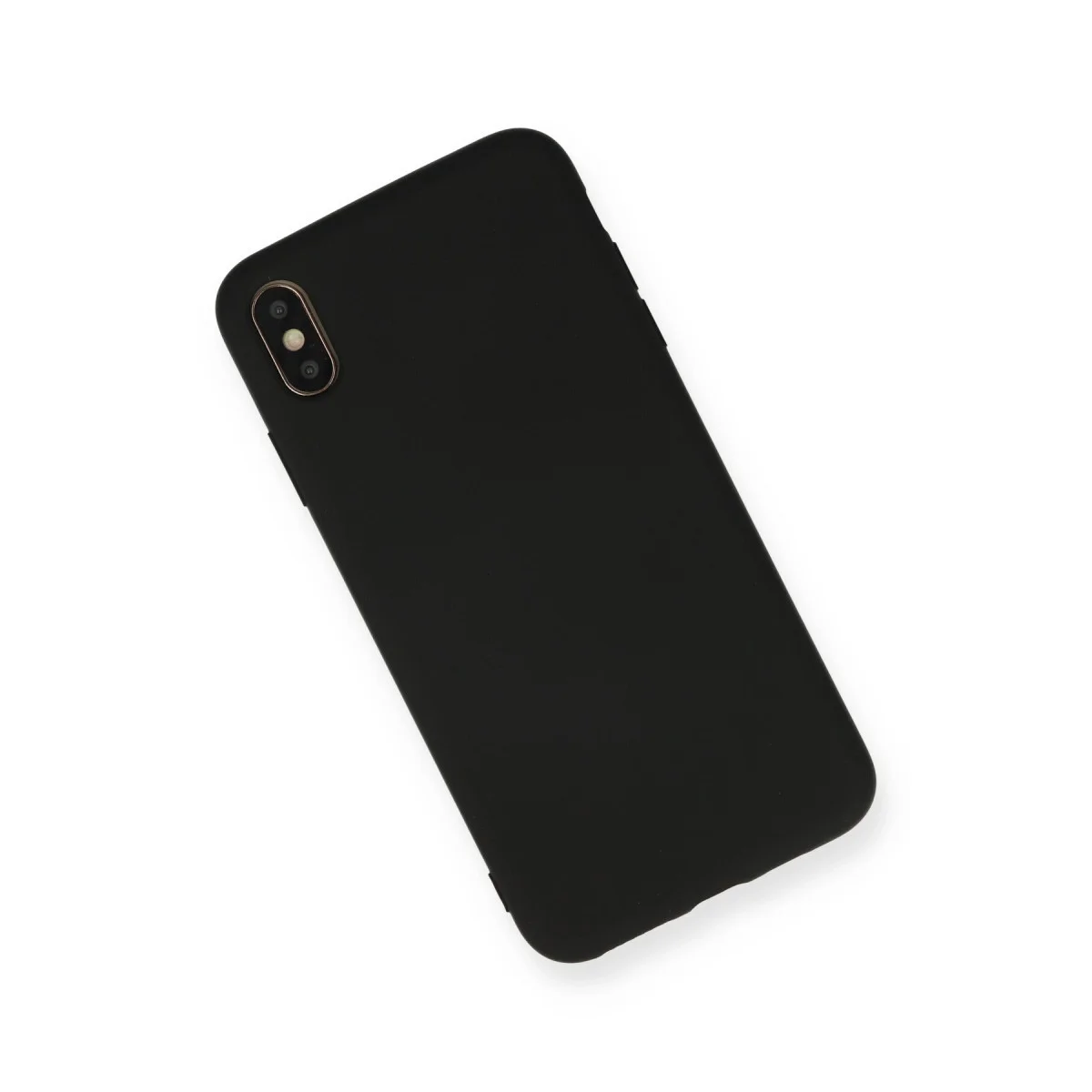 Northcity iPhone XS Max Kadife Nano Kılıf Siyah - Yerli Üretim Premium Koruma