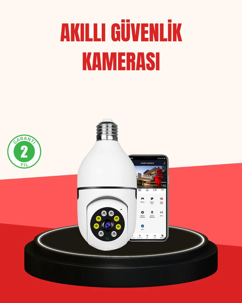Northcity Kablosuz Akıllı Güvenlik Kamerası - Full HD Hareket Alg