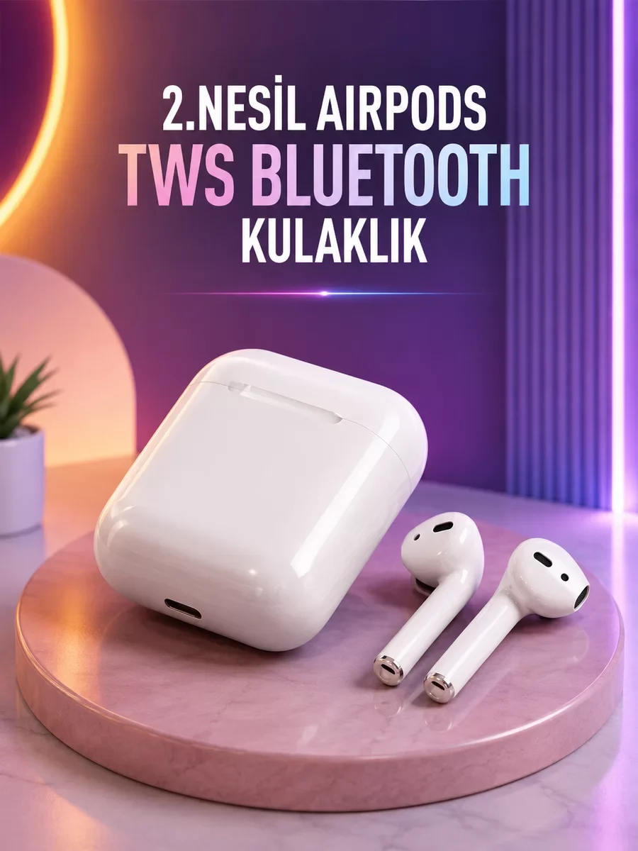 Kablosuz Bluetooth Kulaklık TWS ANC Yüksek Ses Kalitesi Spor ve Günlük Kullanım İçin