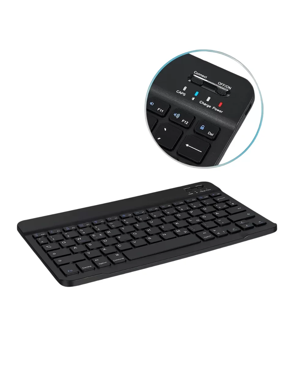 Northcity Kablosuz Bluetooth Klavye Mouse Seti - Taşınabilir Ergo