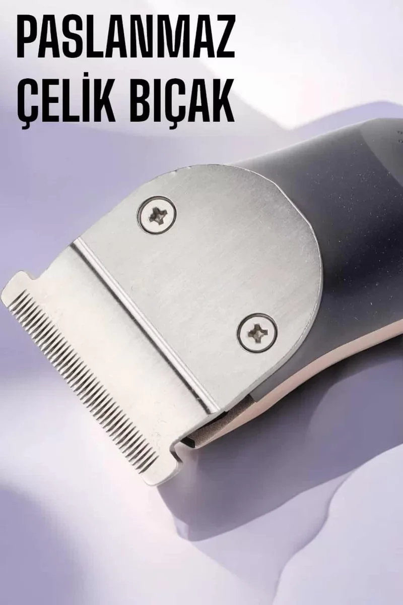 Kablosuz Tıraş Makinesi - Profesyonel Saç Kesici ve Sakal Tıraşı Cihazı