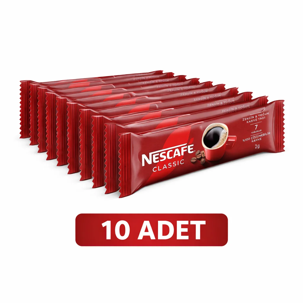 Northcity Kahve Classic 2 Gr 10 Adet Tek İçimlik Stick Çözünebili