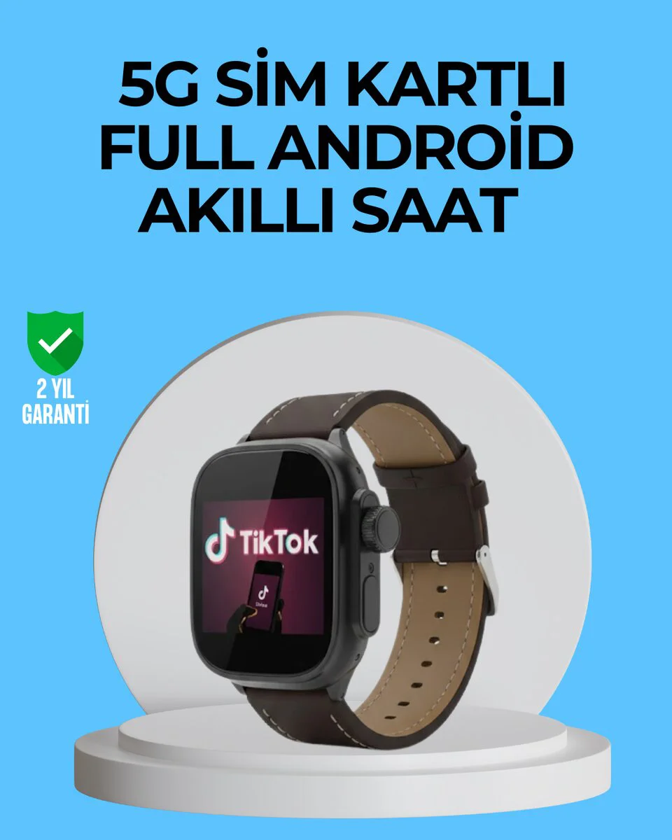Northcity Kamera Özellikli Akıllı Saat: Android, SIM Kart ve Goog