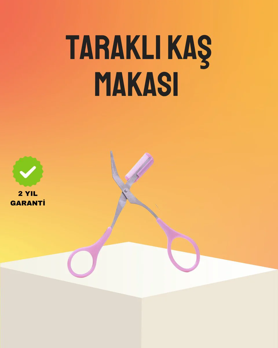 Northcity Kaş Düzeltme Makası Taraklı – Profesyonel ve Pratik Kaş
