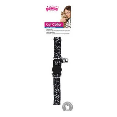 Northcity Kedi Boyun Tasması Siyah Beyaz Mermer Desenli 20-30 Cm - Şık ve Konforlu Kolye