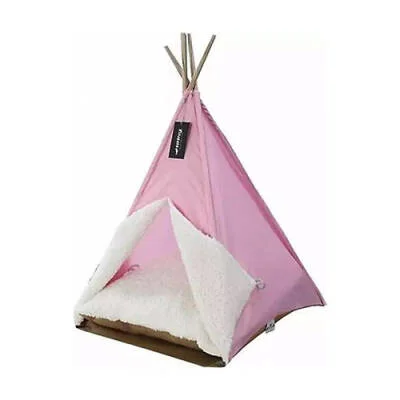 Northcity Kedi ve Küçük Irk Köpek Çadırı Pembe 50x50x70 - Seviyel