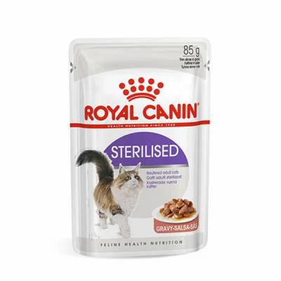 Northcity Kısırlaştırılmış Kedi Konservesi Gravy Pouch - Lezzetli ve Besleyici 12 Adet (85 Gr)