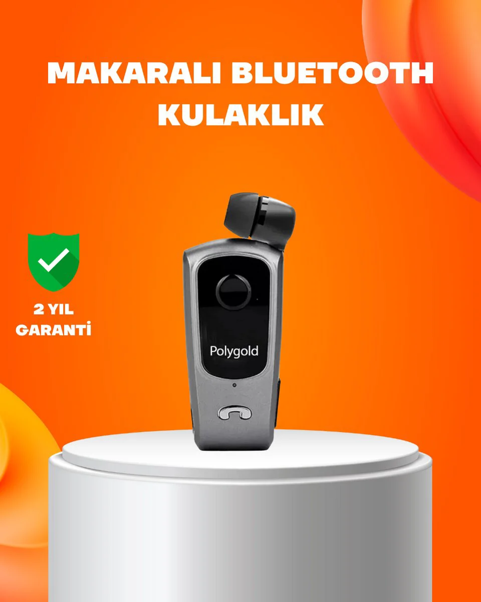 Northcity Klipsli Bluetooth Kulaklık - Uzun Pil Ömrü ve Çift Tele