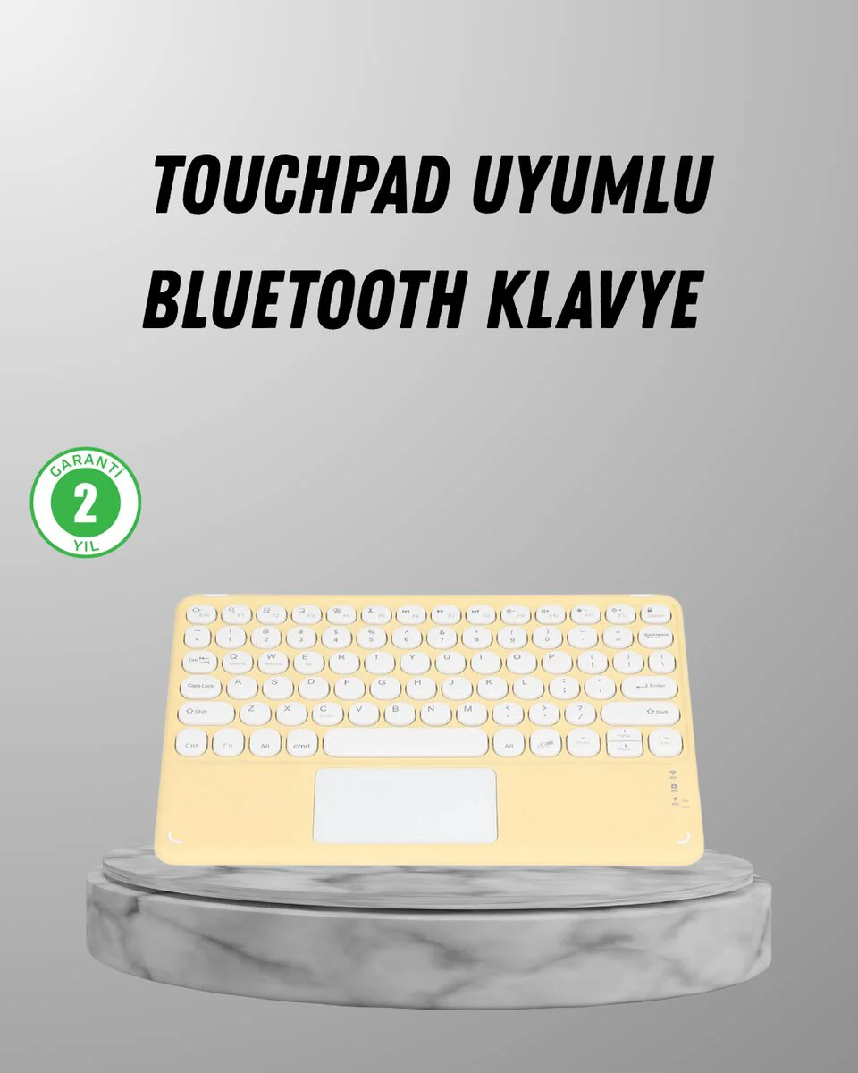 Northcity Kompakt Bluetooth Klavye – Sessiz, Kablosuz ve Taşınabi