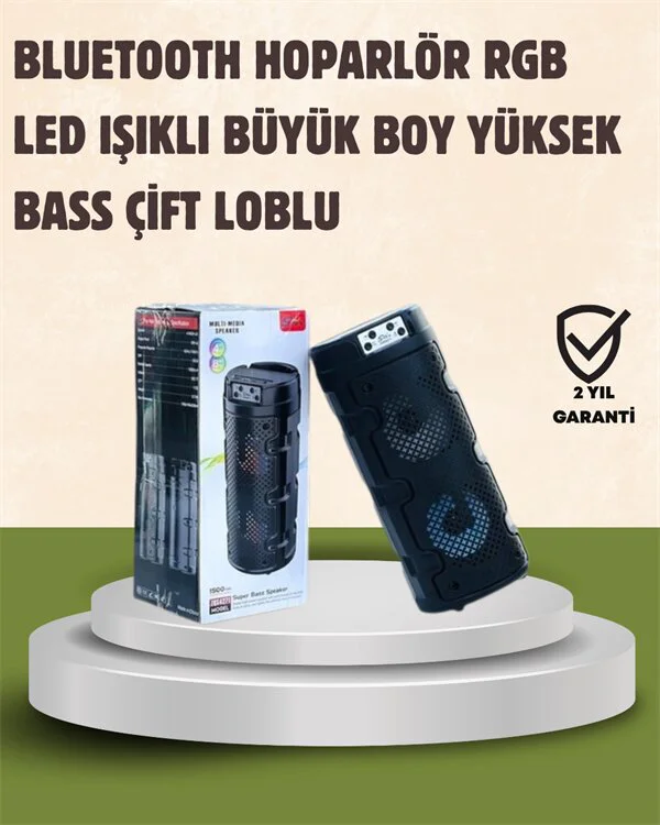 Northcity Kompakt Kablosuz Hoparlör - Bluetooth USB SD Kart AUX Y