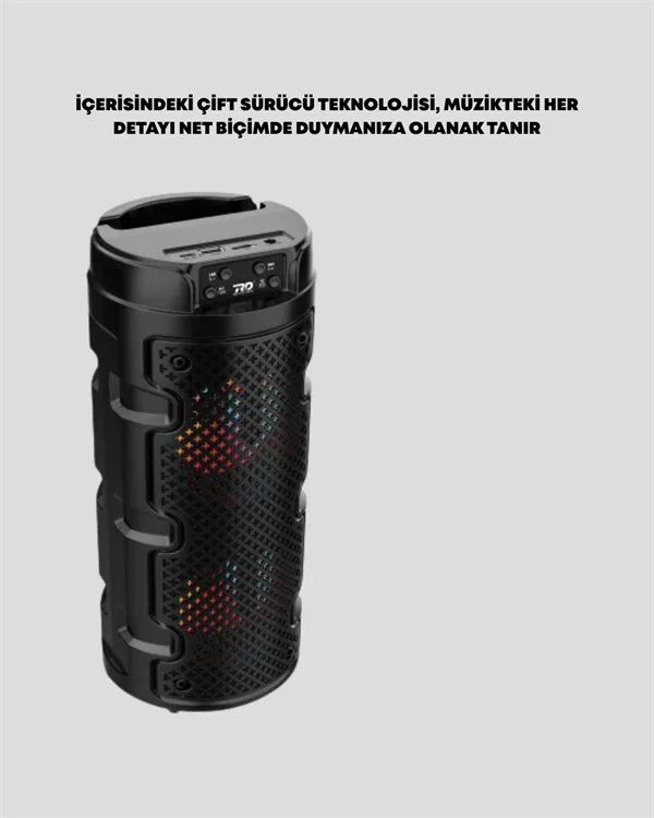 Northcity Kompakt Kablosuz Hoparlör - Bluetooth USB SD Kart AUX Y