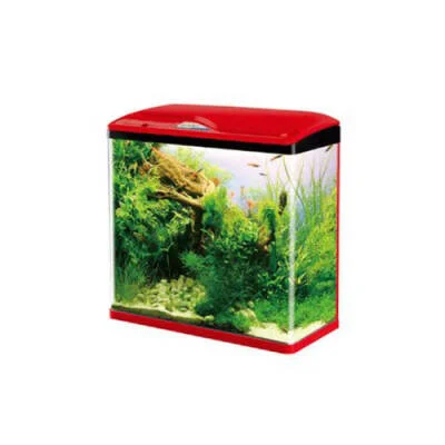 Northcity Komple Akvaryum 39x19x44 Cm Kırmızı - Eviniz İçin Şık ve Sağlıklı Ortam