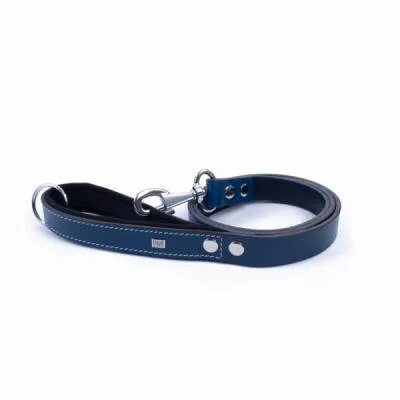 Northcity Konfor Klasik Deri Köpek Gezdirme Tasması Royalblue 3x1