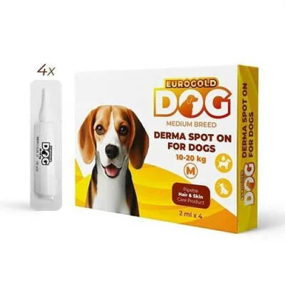 Northcity Köpek Deri Bakım Damlası 10-20 Kg 4x2 Ml - Sağlıklı Tüy ve Parlak Deri İçin