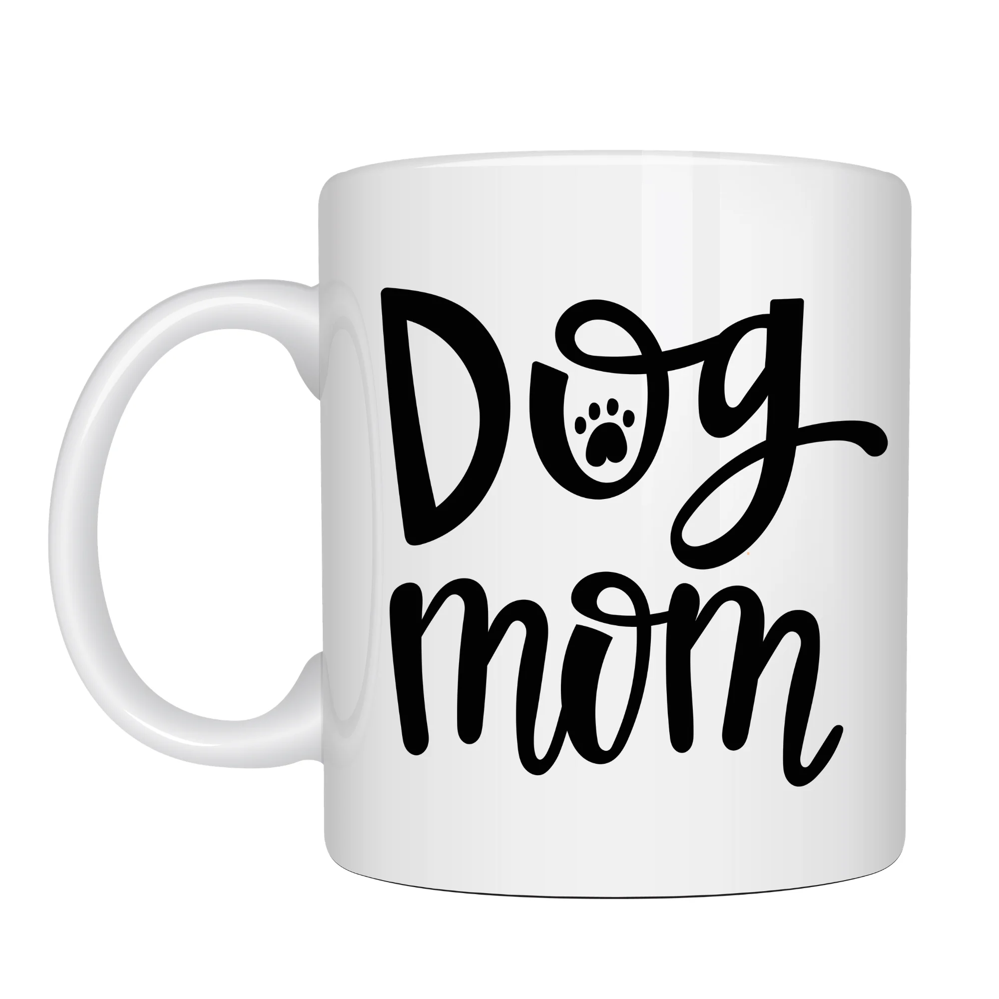 Northcity Köpek Severler İçin Özel Tasarım Dog Mom Porselen Kupa 