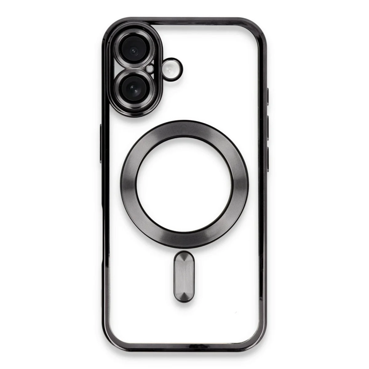 Northcity Kross Magneticsafe iPhone 16 Kılıf - Siyah, Şeffaf ve Çizilmeye Karşı Dayanıklı