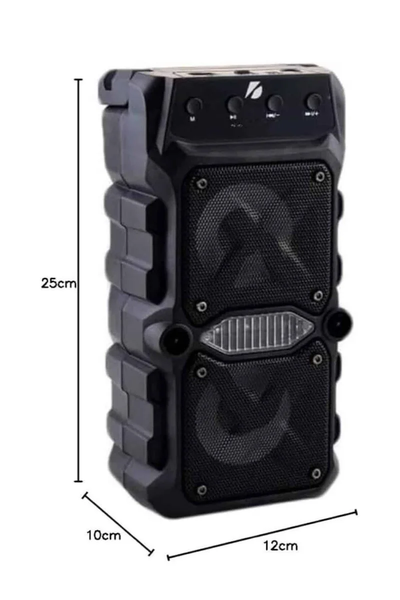 KTS 1096 Çift Mikrofonlu Bluetooth Hoparlör - Güçlü Ses ve Kesintisiz Deneyim