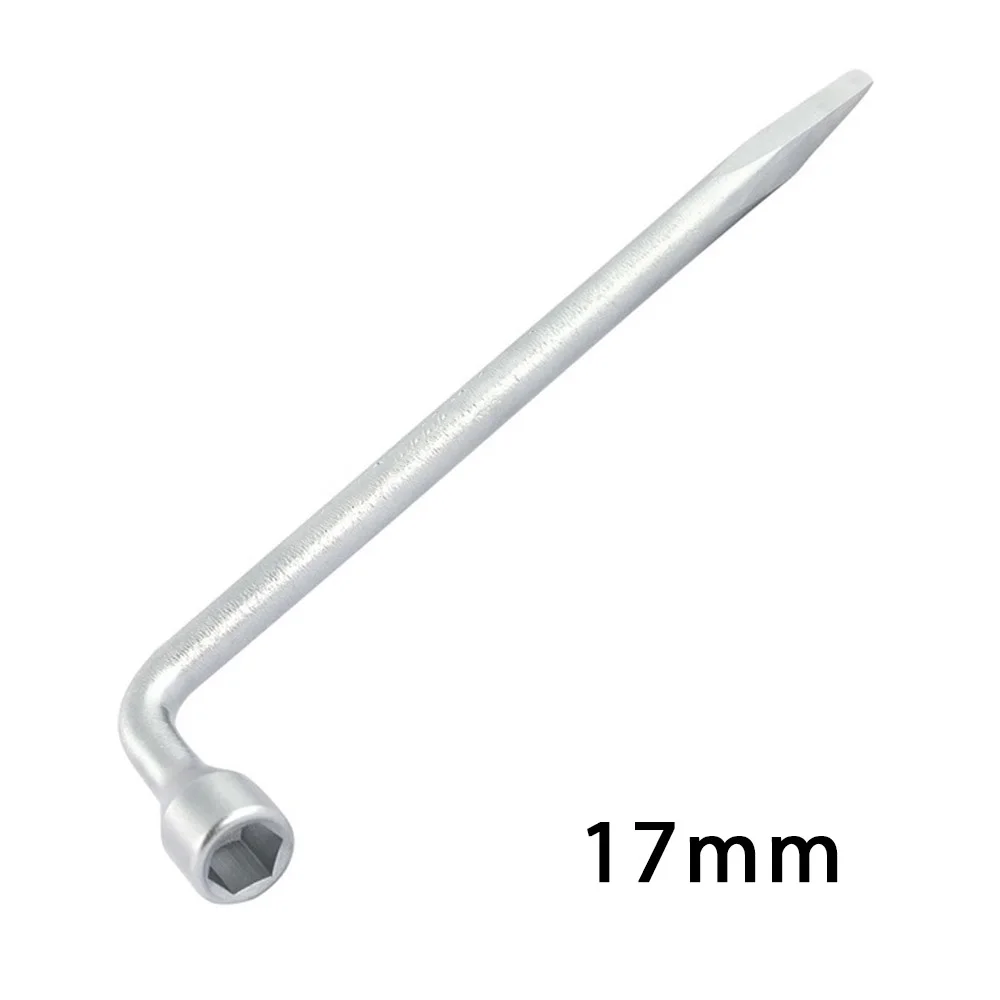 L Pipo Tip Tek Kol Çelik Bijon Anahtarı 17mm - Dayanıklı Çelik Set Anahtar