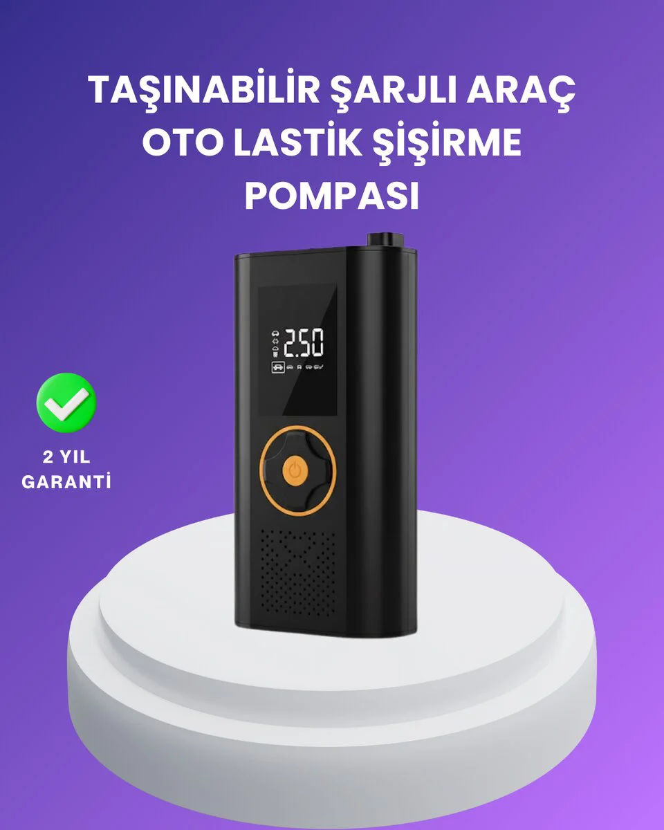 Northcity LED Ekranlı Akıllı Hava Kompresörü - Hassas Basınç Kont