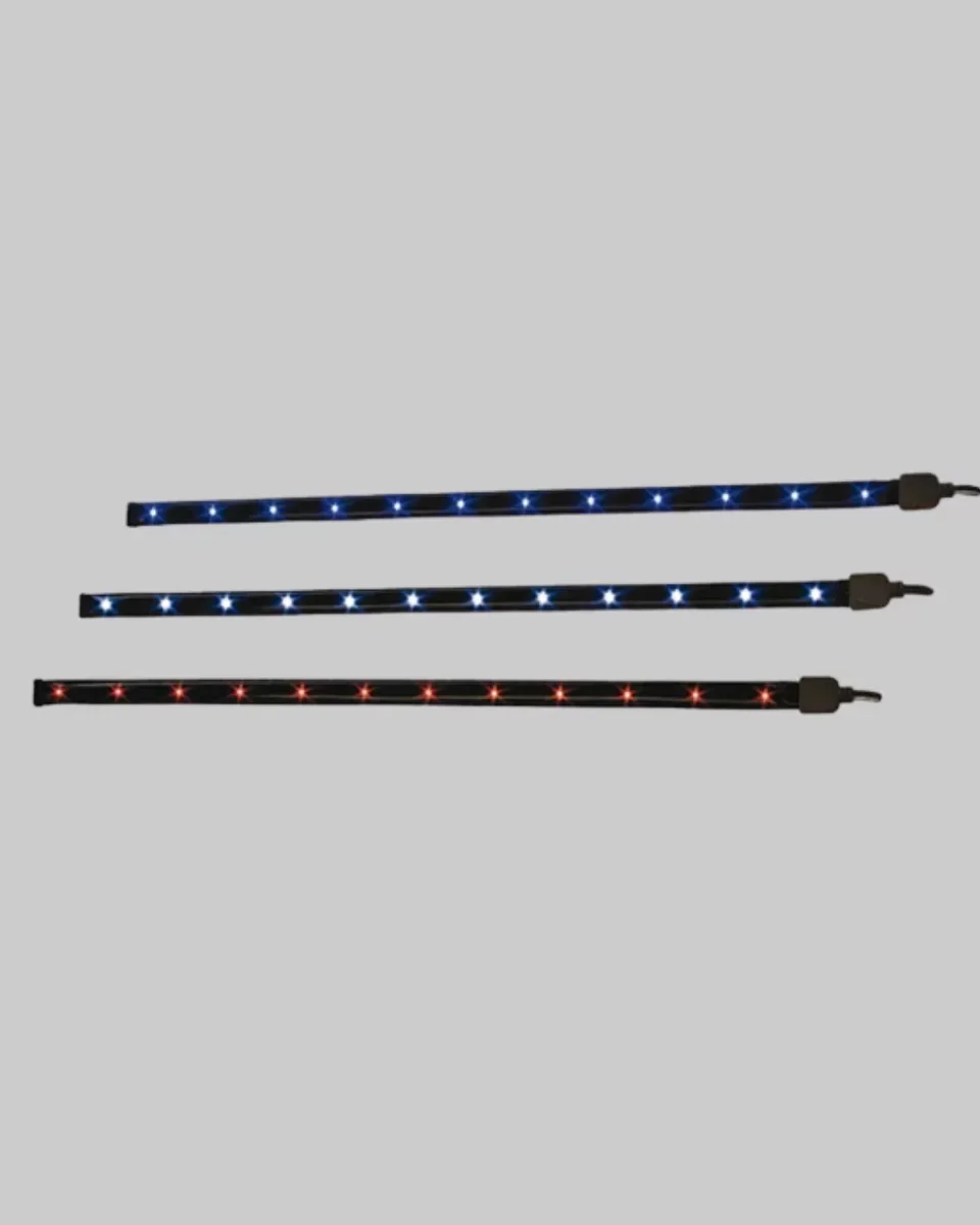 LED Meteor Yağmur Işık Çubuğu Seti 10 Adet - RGB Yıldız Efekti