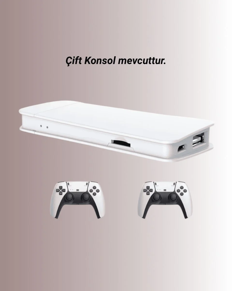 Northcity M15 Retro Konsol – 20.000 Oyunlu Çift Gamepadli 4K HDMI