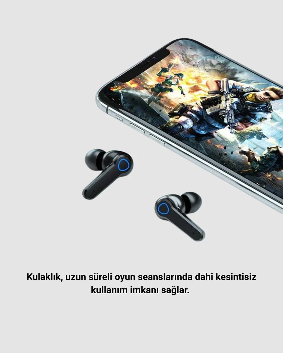 Northcity M19 Powerbanklı Bluetooth Kulaklık – Oyun İçin Düşük Ge