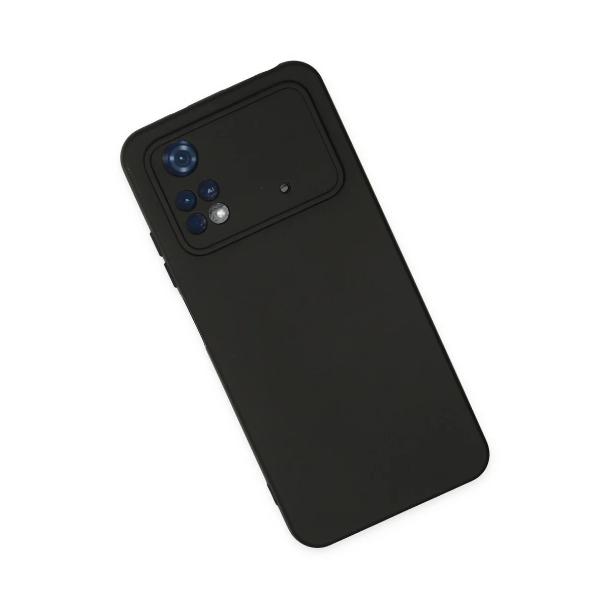 Northcity M4 Pro 4G Nano İçi Kadife Silikon Kılıf - Siyah | Yerli Üretim, Mükemmel Koruma