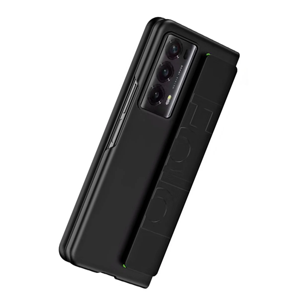 Northcity Magic V2 Kılıf Data Kapak - Siyah - 9H Cam ve Elcikli Korumalı