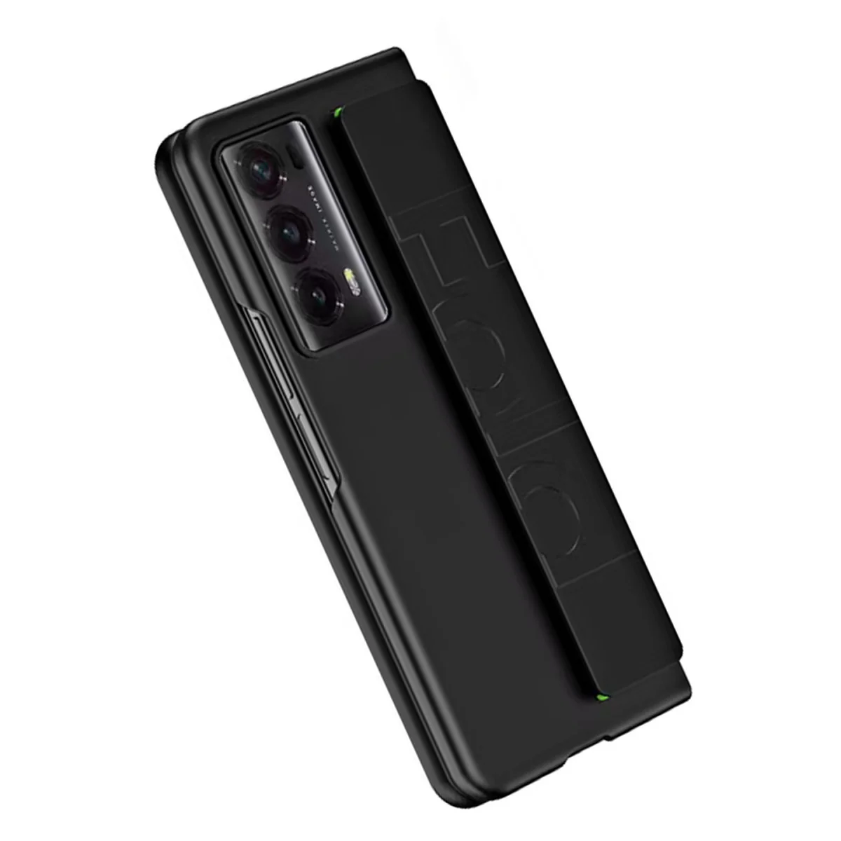 Northcity Magic V2 Kılıf Data Kapak - Siyah - 9H Cam ve Elcikli Korumalı