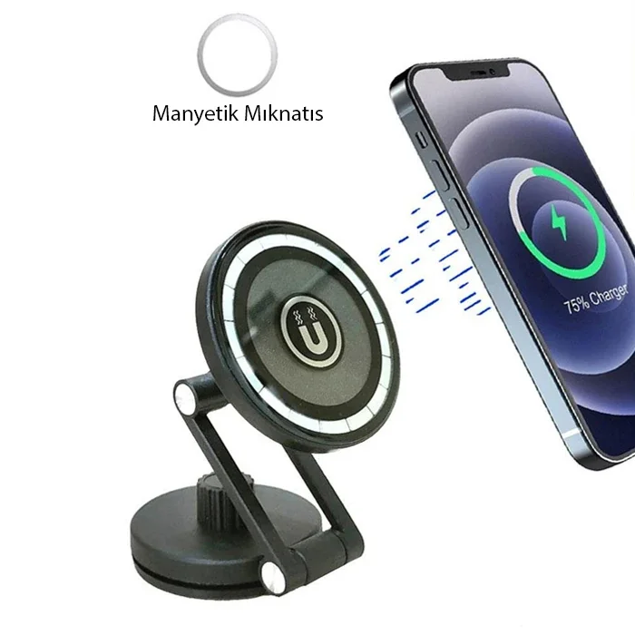 Magsafe Telefon Tutucu – Torpidonun Üstüne Sıkı Sıkıya Tutunan, Masa İçin de Uyumlu Manyetik Alüminyum Stand (115 g) Fiyatı, Yorumları ve Özellikleri