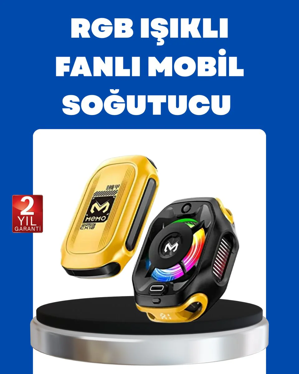 Northcity Manyetik Montajlı Dijital Ekranlı Telefon Soğutucu - Yü