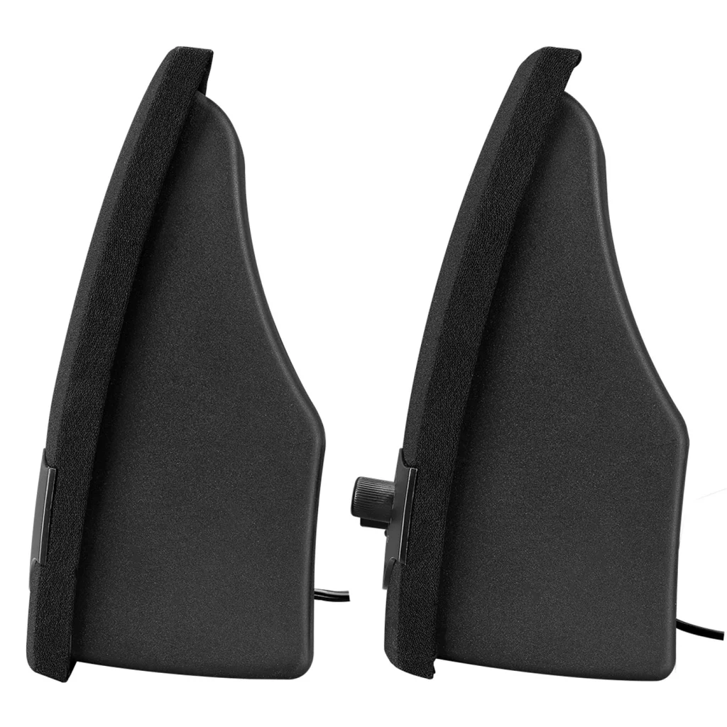 Masa Üstü USB Hoparlör Seti 2.0 Kanal Siyah Snopy SN-84 - 2W Ses Kalitesi