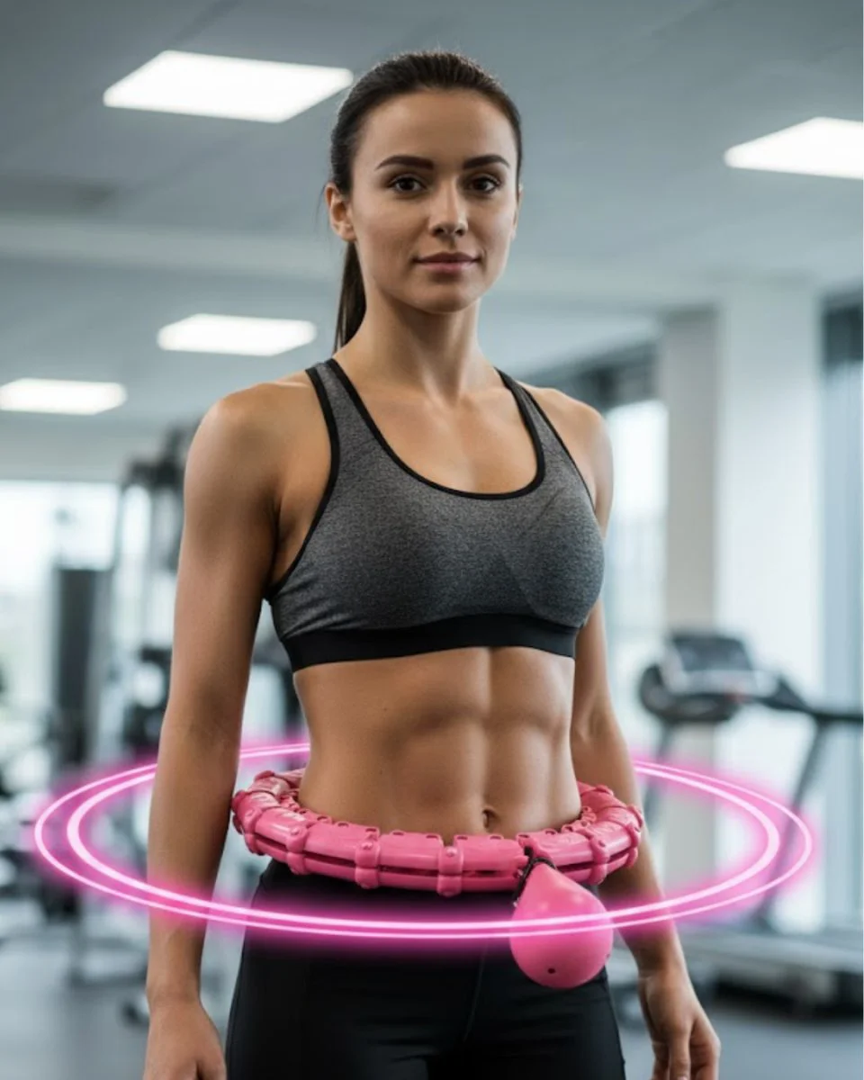 Northcity Masajlı Hula Hoop Ayarlanabilir Fitness Çemberi - Evde
