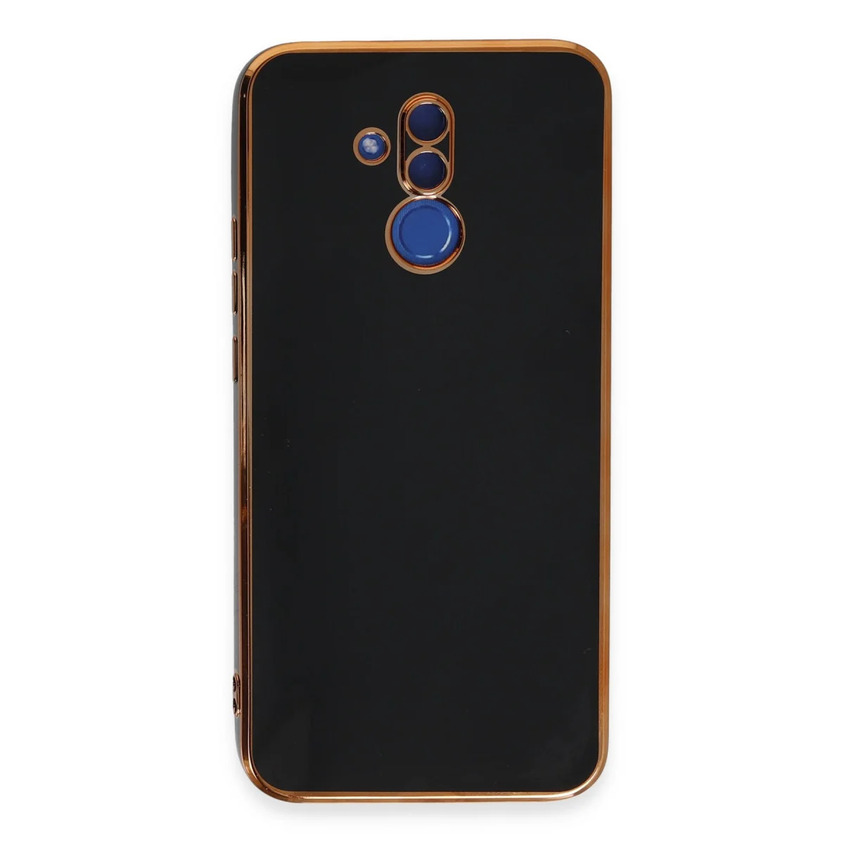 Northcity Mate 20 Lite Kılıf Volet Silikon - Siyah - Şık Tasarım ve Tam Koruma