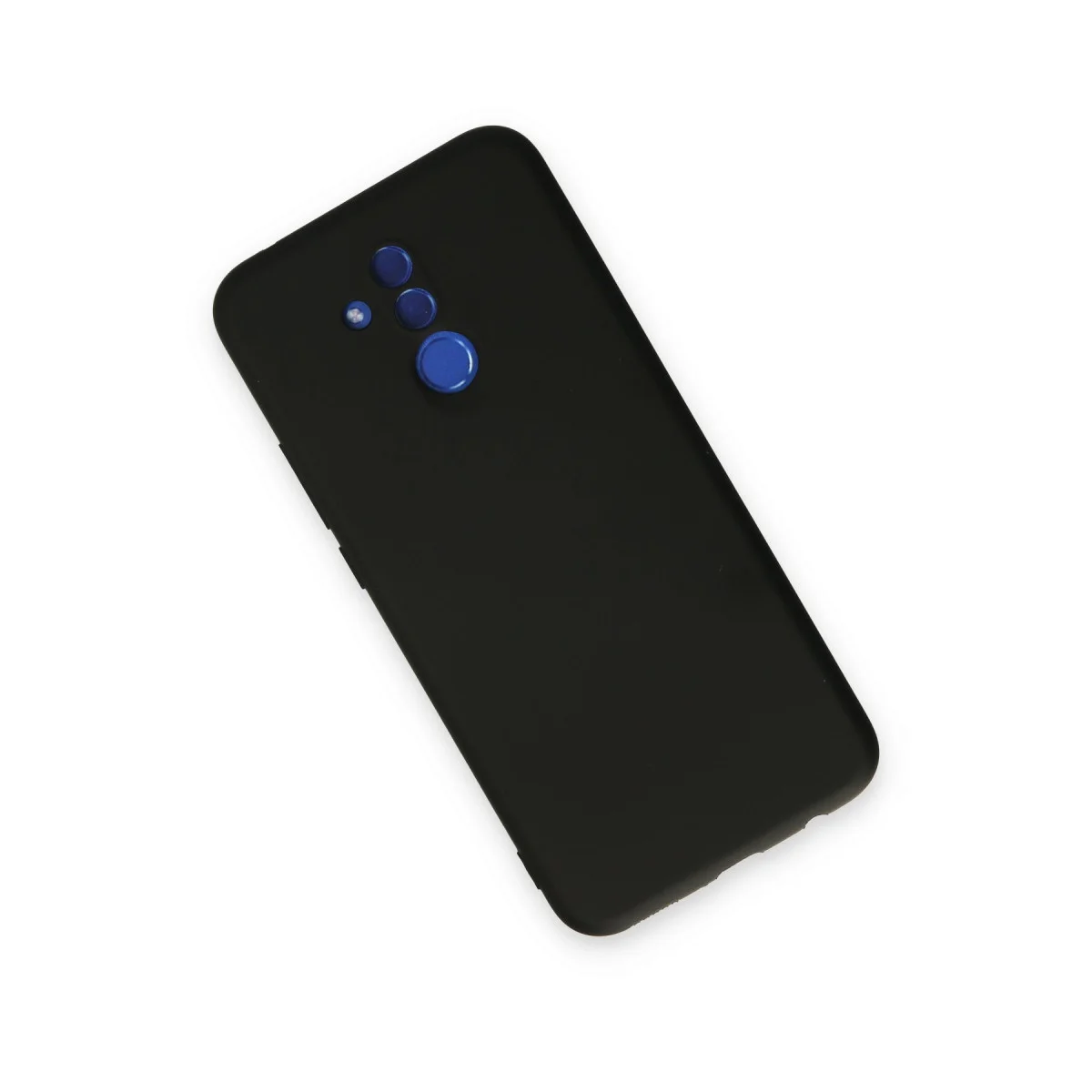 Northcity Mate 20 Lite Nano İçi Kadife Silikon Kılıf - Siyah ve Şık Koruma