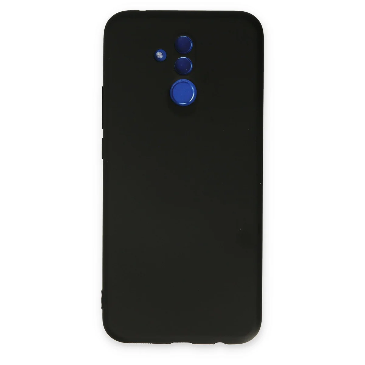 Northcity Mate 20 Lite Nano İçi Kadife Silikon Kılıf - Siyah ve Şık Koruma