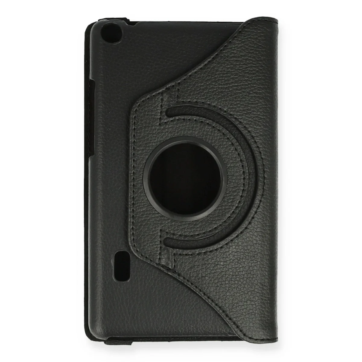 Northcity MediaPad T3 7 360 Dönüşlü Tablet Deri Kılıf - Siyah