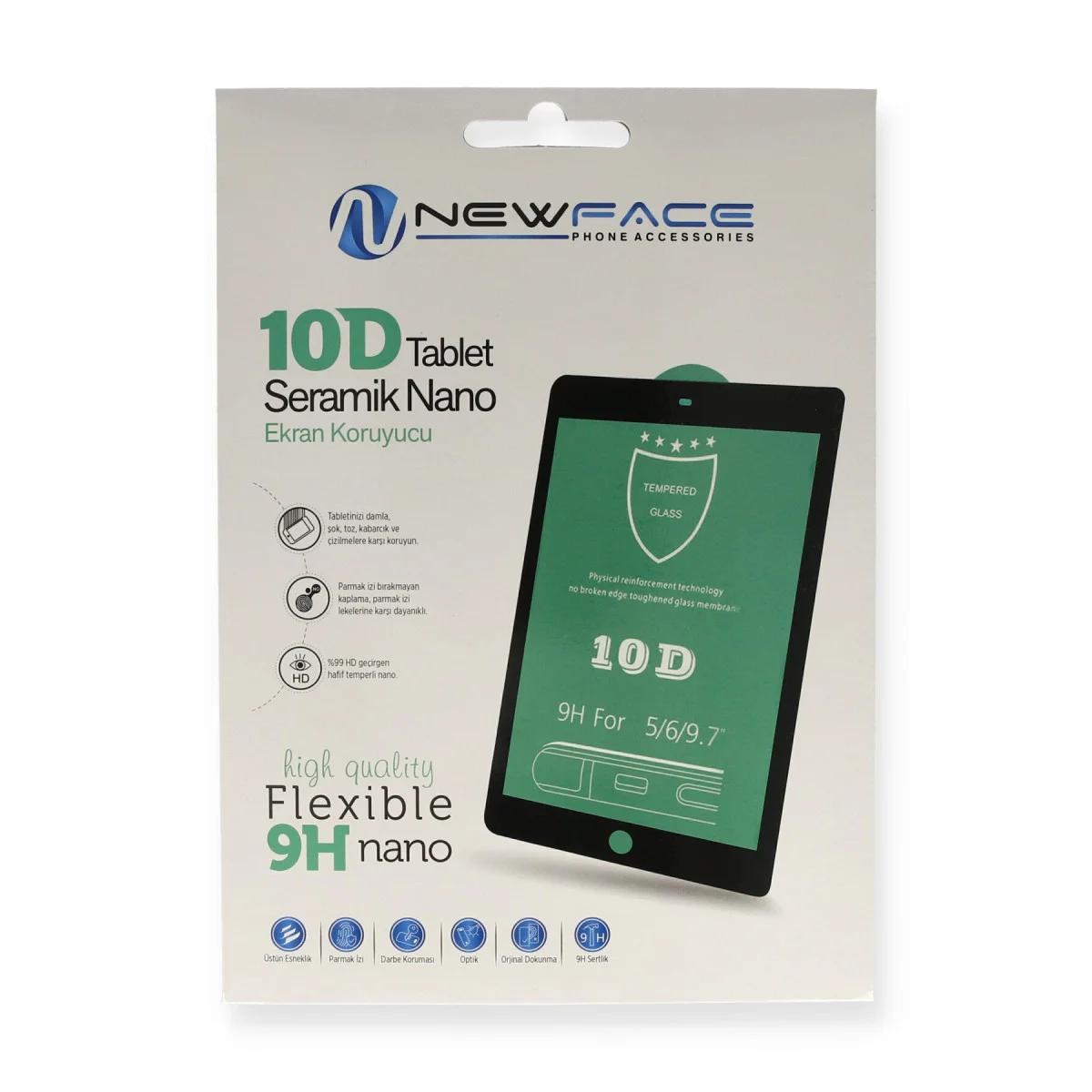 Northcity MediaPad T3 10 / 9.6 Tablet 10D Seramik Nano - İşlevselliği Şıklıkla Birleştiren Performanslı Tablet