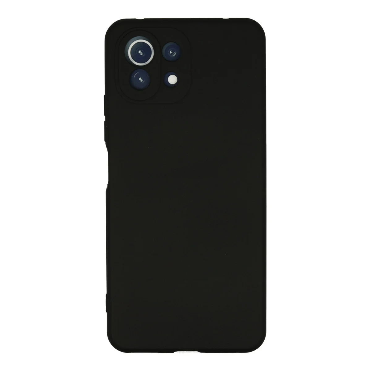 Northcity Mİ 11 Lite Kılıf Nano İçi Kadife Silikon - Siyah, Anti-Slip, Tam Koruma