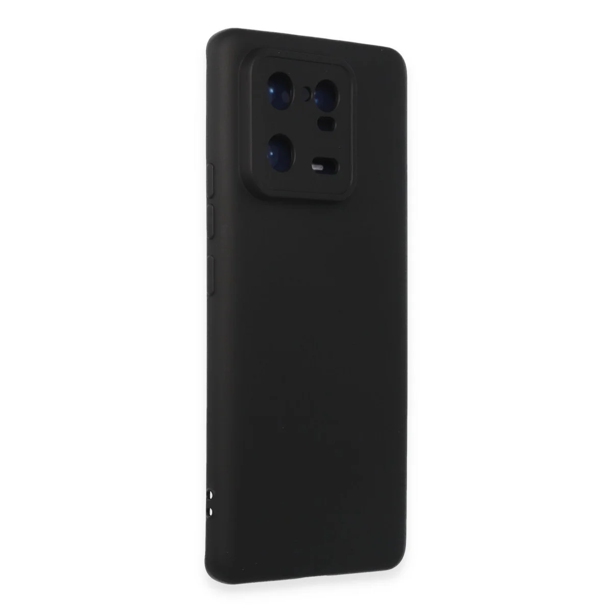 Northcity Mi 13 Pro Nano İçi Kadife Silikon Kılıf - Siyah