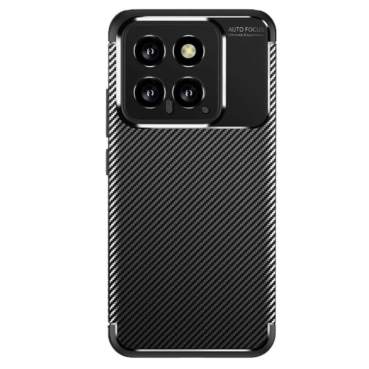 Northcity Mi 14T Auto Focus Karbon Kılıf - Siyah, Pürüzsüz Yüzey ve Maksimum Düşme Koruması | Northcity